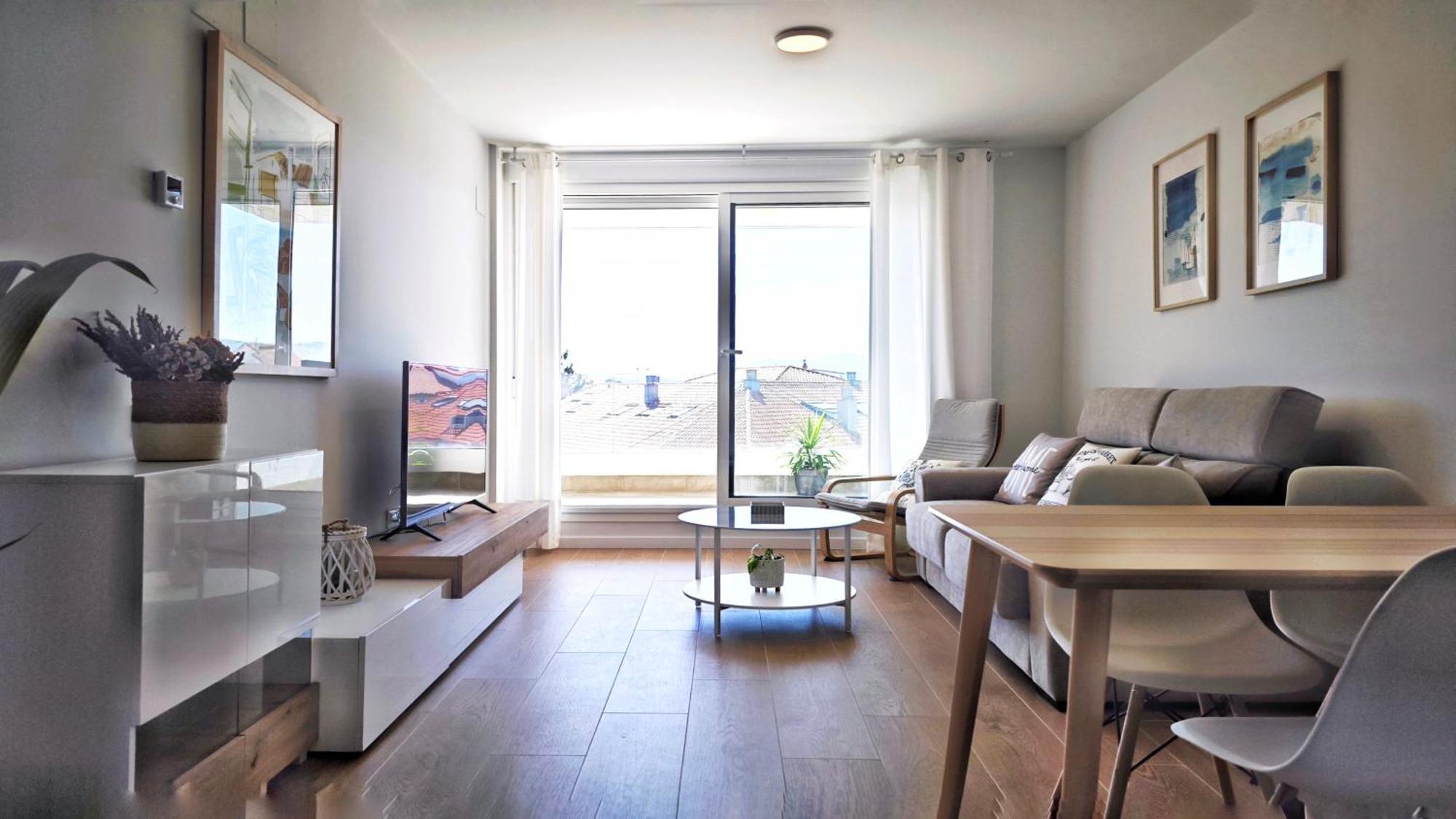 Desconectaengalicia Apartamento Zoo Con Piscina Y Vistas Al Mar A 150 Metros De Silgar Санхенхо Экстерьер фото
