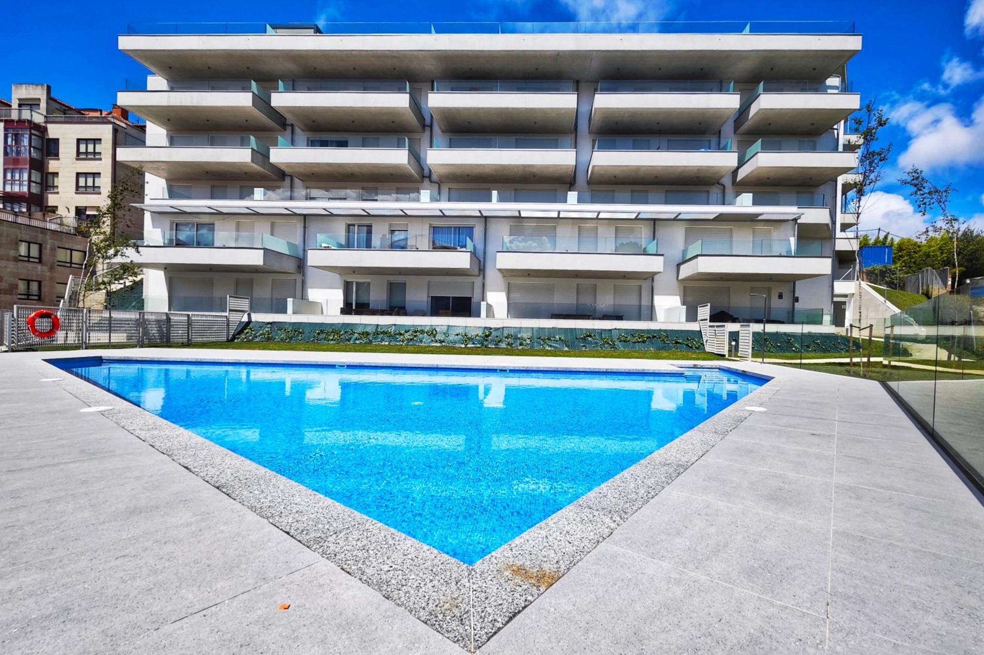 Desconectaengalicia Apartamento Zoo Con Piscina Y Vistas Al Mar A 150 Metros De Silgar Санхенхо Экстерьер фото